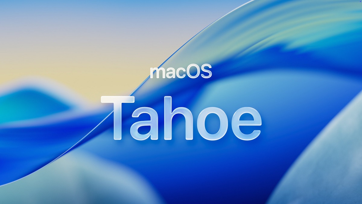 Una primera vista del logo de macOS 26: ¿Qué simboliza el logo de Tahoe?
