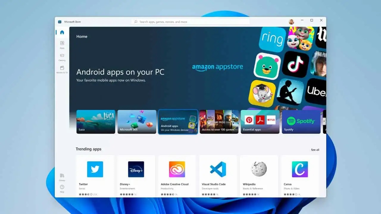 Microsoft retira la compatibilidad con aplicaciones y juegos de Android en Windows 11 Microsoft retira la compatibilidad con aplicaciones y juegos de Android en Windows 11