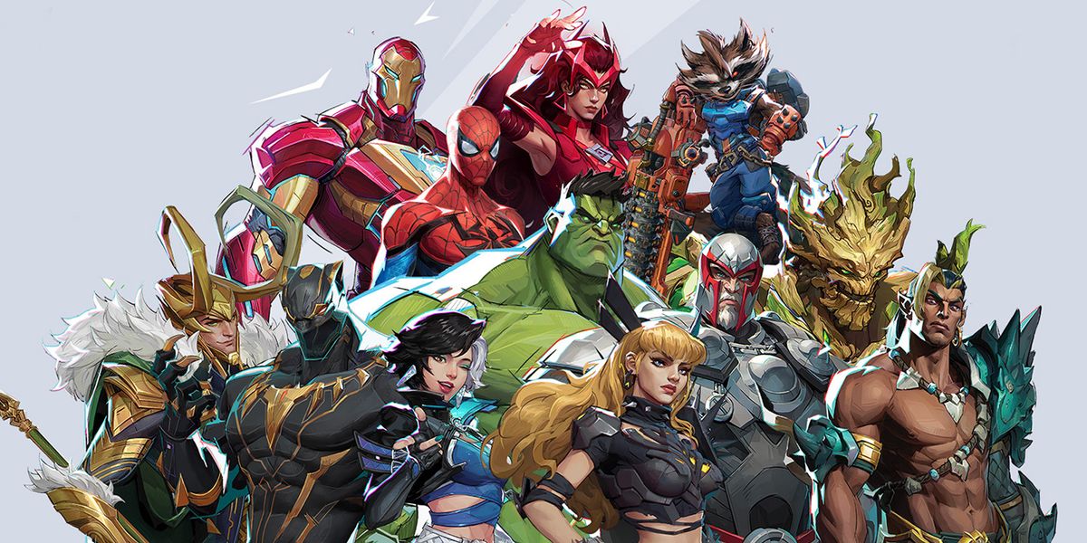 Primer vistazo al cómic Marvel Rivals: diseño de los personajes principales Marvel Rivals: Portadas de los nuevos héroes y villanos