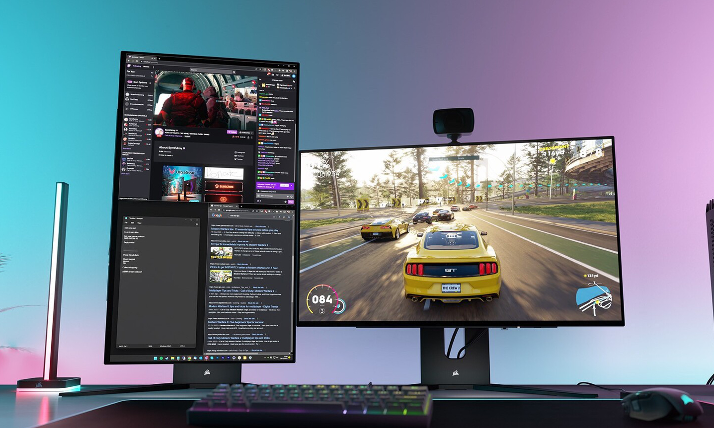 Corsair XENEON 27QHD240 - Monitor OLED de 2,5K a 240 Hz con HDMI 2.1, AMD FreeSync y NVIDIA G-Sync Corsair XENEON 27QHD240 - Monitor OLED de 2,5K a 240 Hz con HDMI 2.1, AMD FreeSync y NVIDIA G-Sync