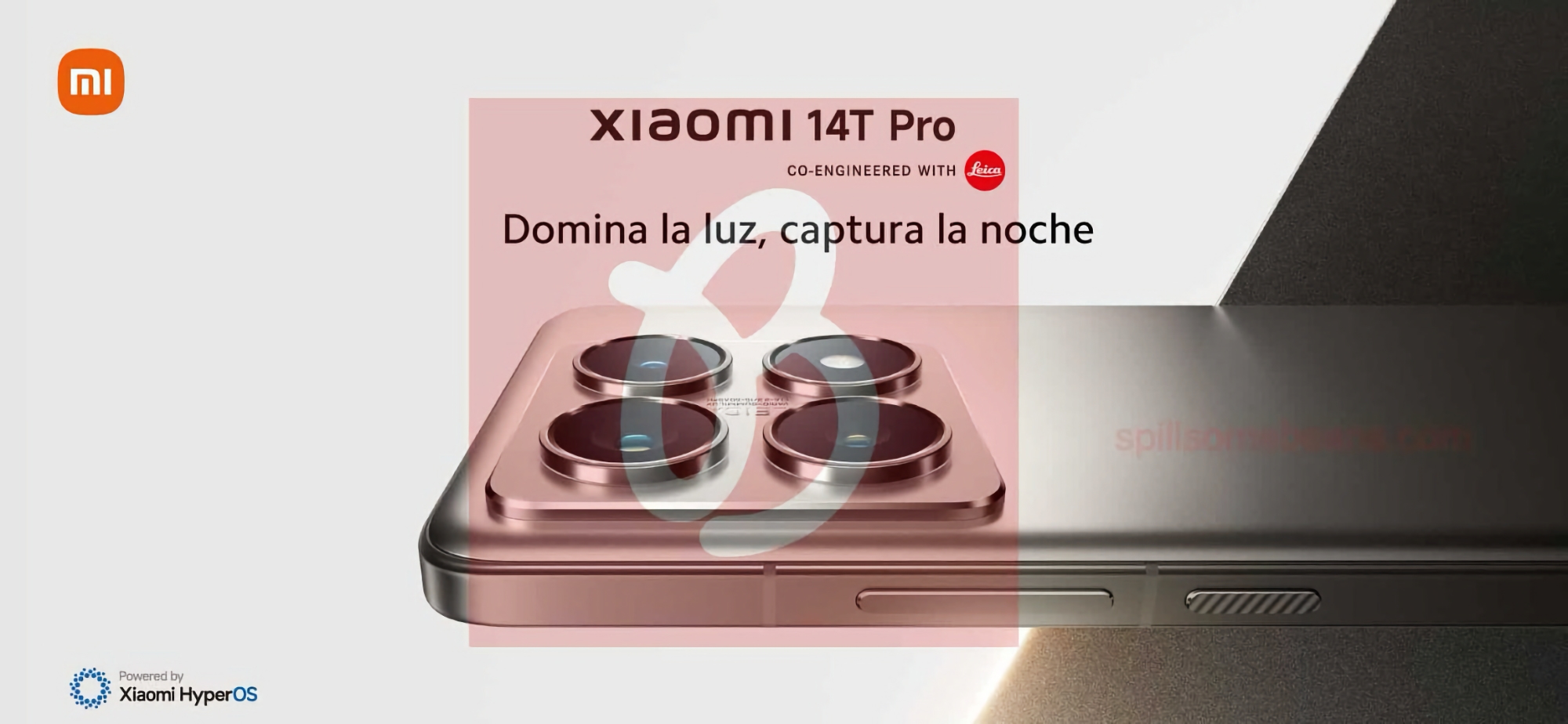 Chip MediaTek Dimensity 9300+, batería de 5000 mAh y carga de 120W: Xiaomi 14T Pro imágenes promocionales han aparecido en línea Chip MediaTek Dimensity 9300+, batería de 5000 mAh y carga de 120W: Xiaomi 14T Pro imágenes promocionales han aparecido en línea