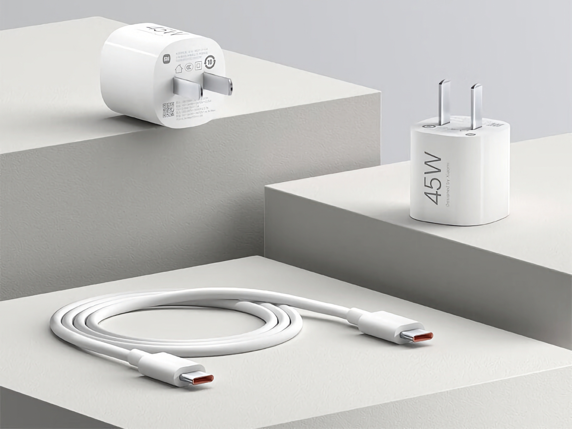 Xiaomi ha presentado un cargador GaN de 45W con un cable USB-C incluido y un precio de 8 dólares Xiaomi ha presentado un cargador GaN de 45W con un cable USB-C incluido y un precio de 8 dólares