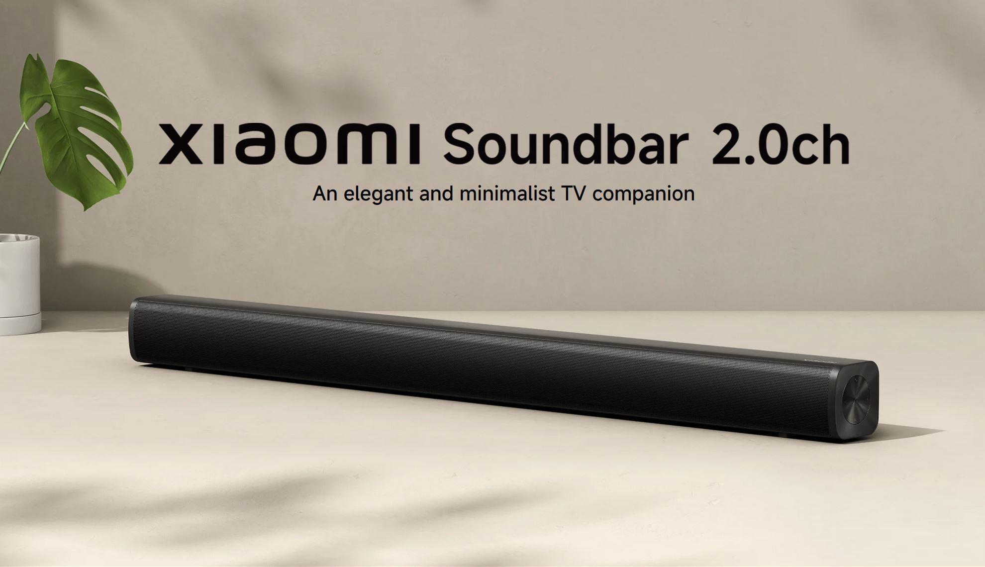 Xiaomi presenta Soundbar 2.0ch: barra de sonido asequible con Bluetooth 5.3 y una amplia gama de puertos Xiaomi presenta Soundbar 2.0ch: barra de sonido asequible con Bluetooth 5.3 y una amplia gama de puertos