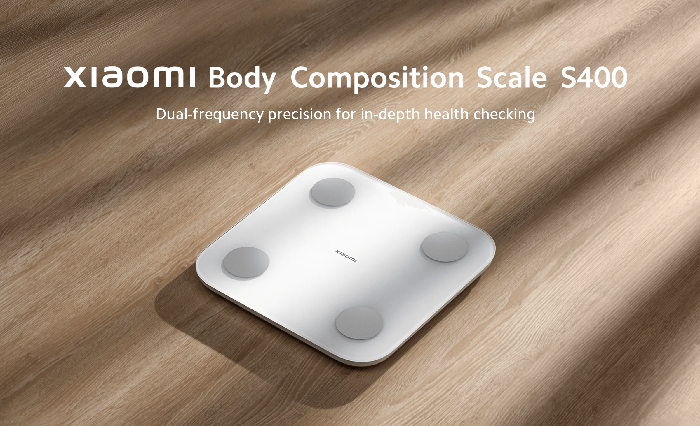 Xiaomi presenta en el mercado mundial la báscula de composición corporal S400, capaz de medir 25 indicadores de salud Xiaomi presenta en el mercado mundial la báscula de composición corporal S400, capaz de medir 25 indicadores de salud