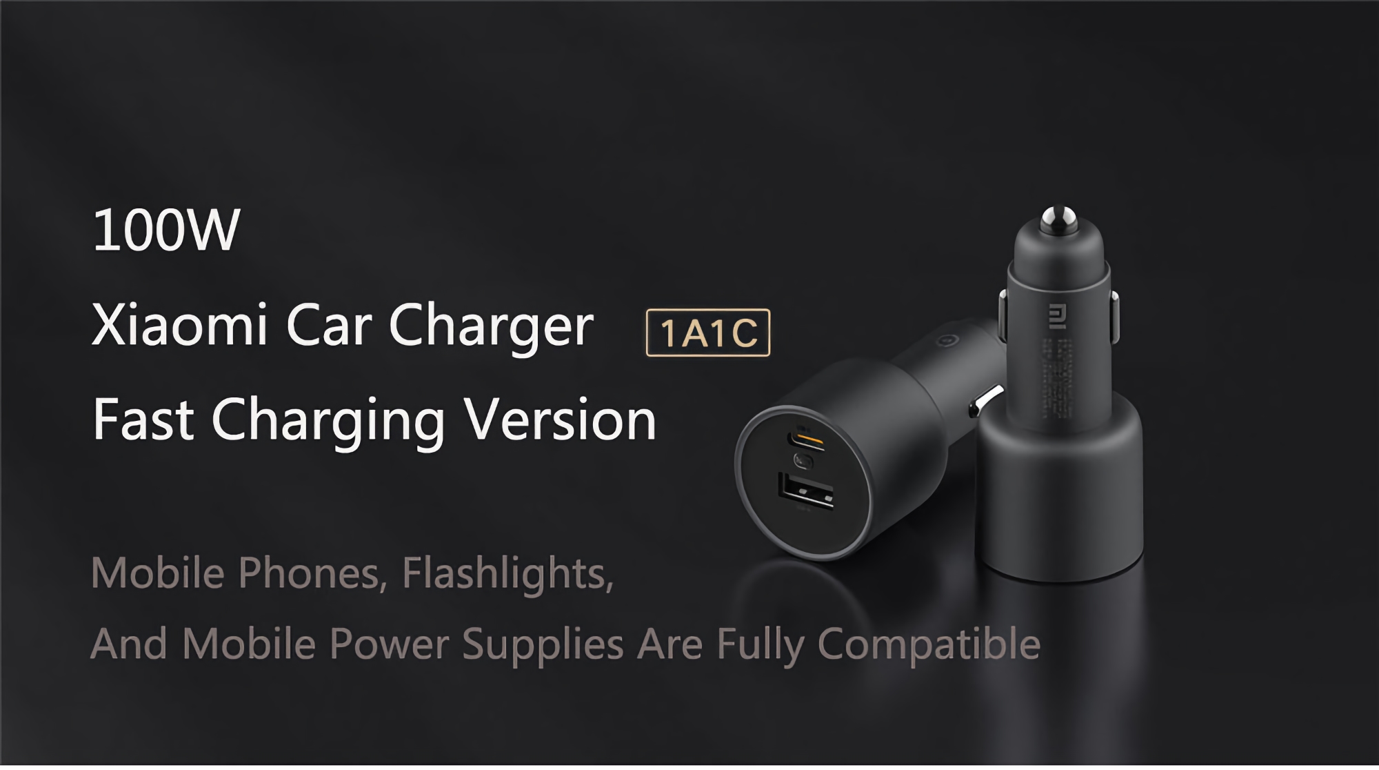 Xiaomi Car Charger Dual: cargador de coche de 100 vatios con dos puertos USB por menos de 20 dólares Xiaomi Car Charger Dual: cargador de coche de 100 vatios con dos puertos USB por menos de 20 dólares