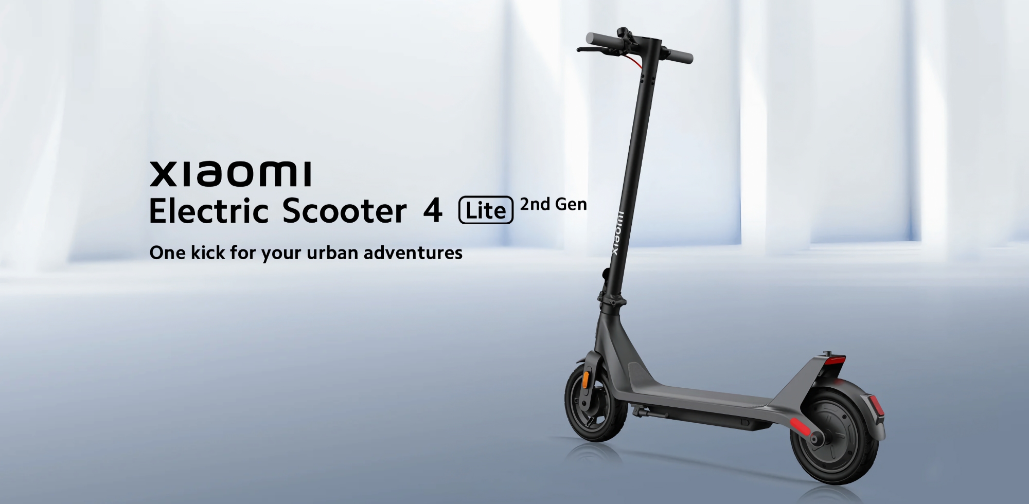 Xiaomi Electric Scooter 4 Lite (2nd Gen) con una autonomía de hasta 25 km ha debutado en Europa Xiaomi Electric Scooter 4 Lite (2nd Gen) con una autonomía de hasta 25 km ha debutado en Europa