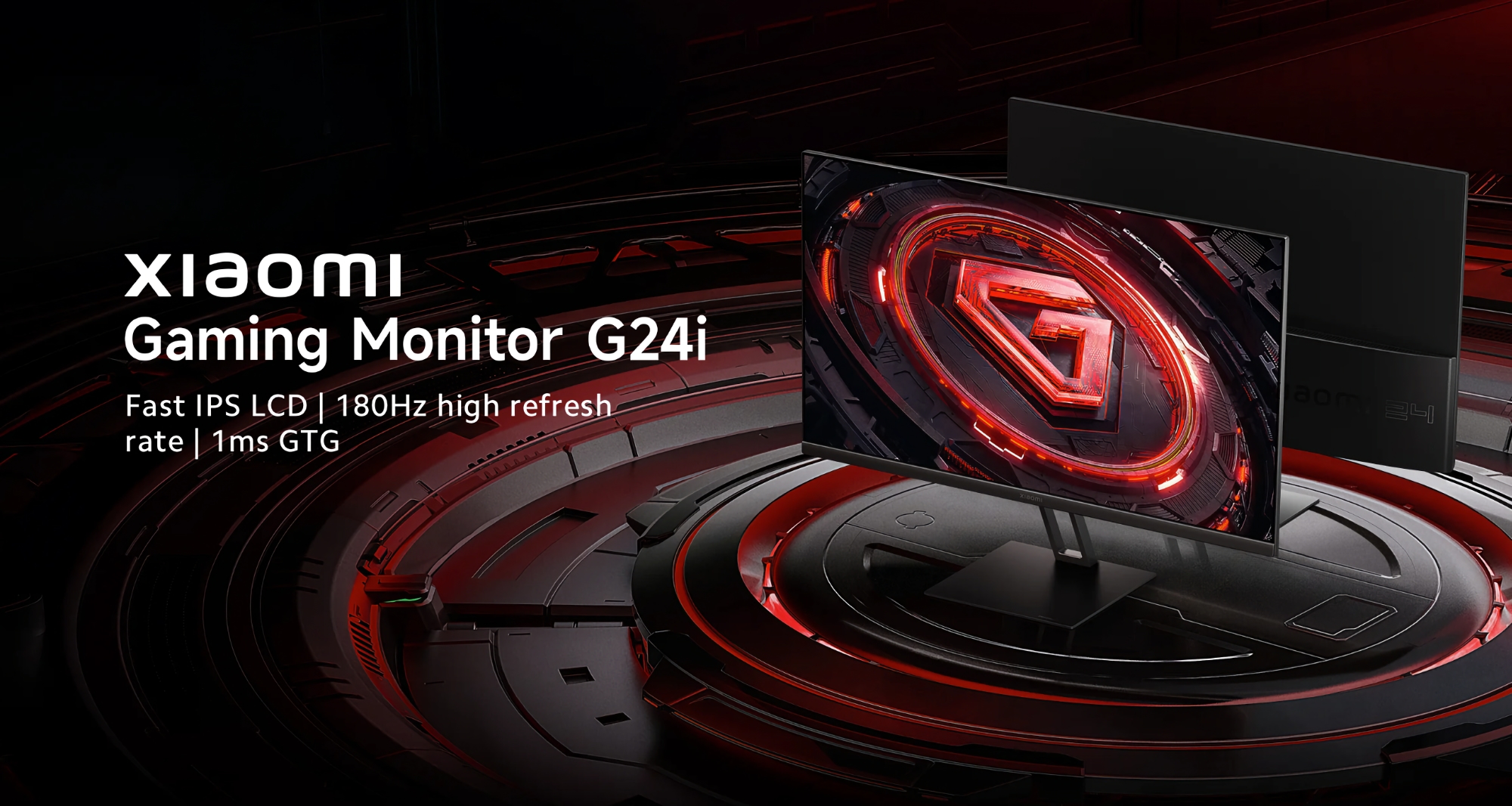 Xiaomi Gaming Monitor G24i: monitor para juegos con pantalla IPS de 180 Hz y compatibilidad con AMD FreeSync Xiaomi Gaming Monitor G24i: monitor para juegos con pantalla IPS de 180 Hz y compatibilidad con AMD FreeSync