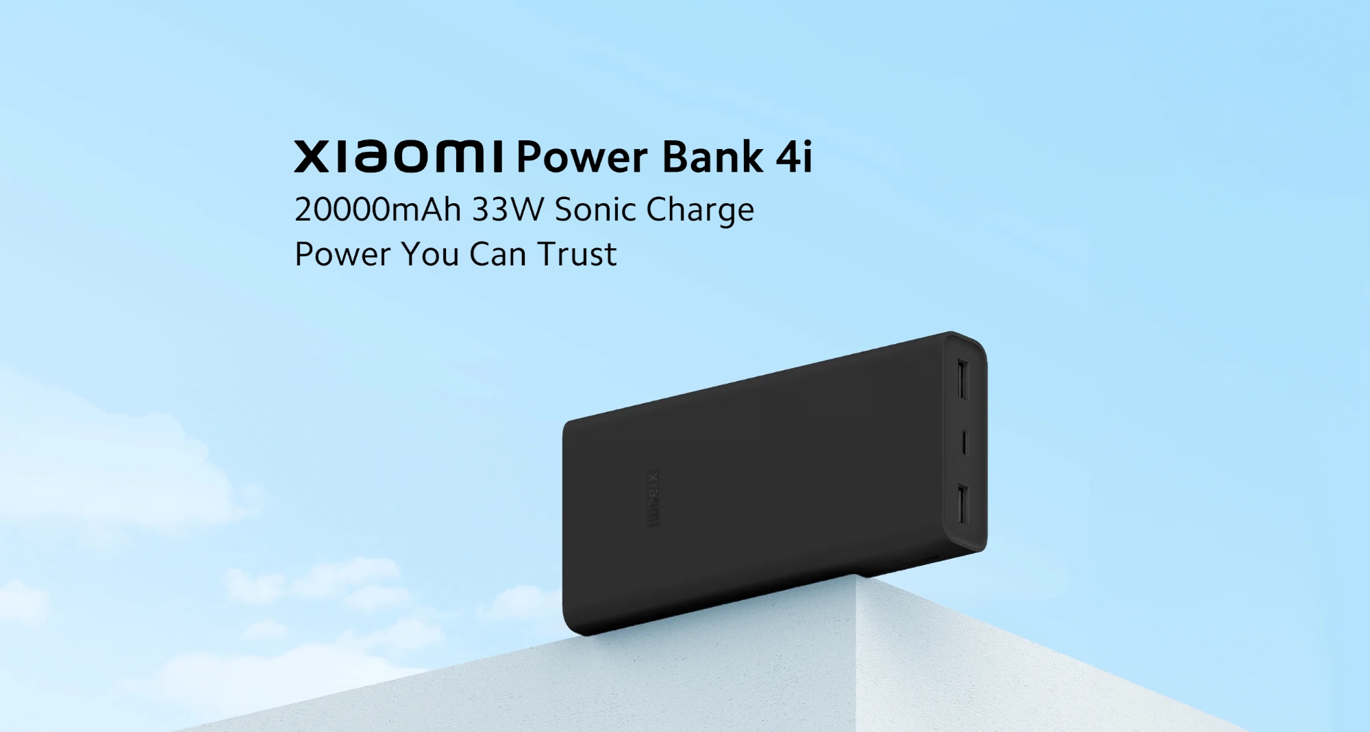 Xiaomi ha presentado la Power Bank 4i de 20.000 mAh por 26 dólares