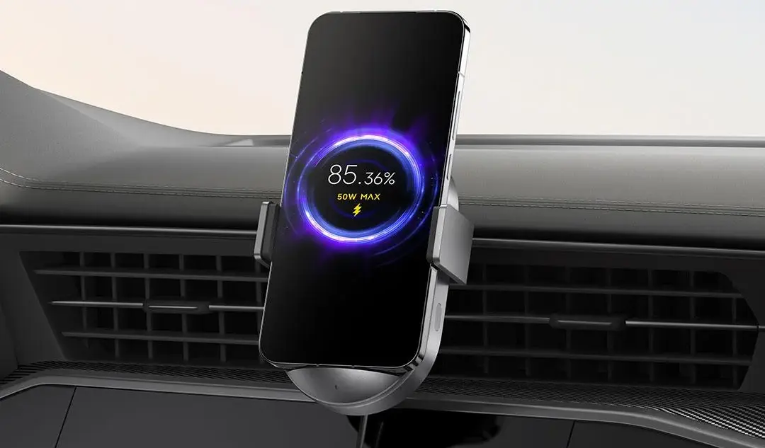 Xiaomi lanza un cargador inalámbrico de coche de 50 W por 42 dólares Xiaomi lanza un cargador inalámbrico de coche de 50 W por 42 dólares