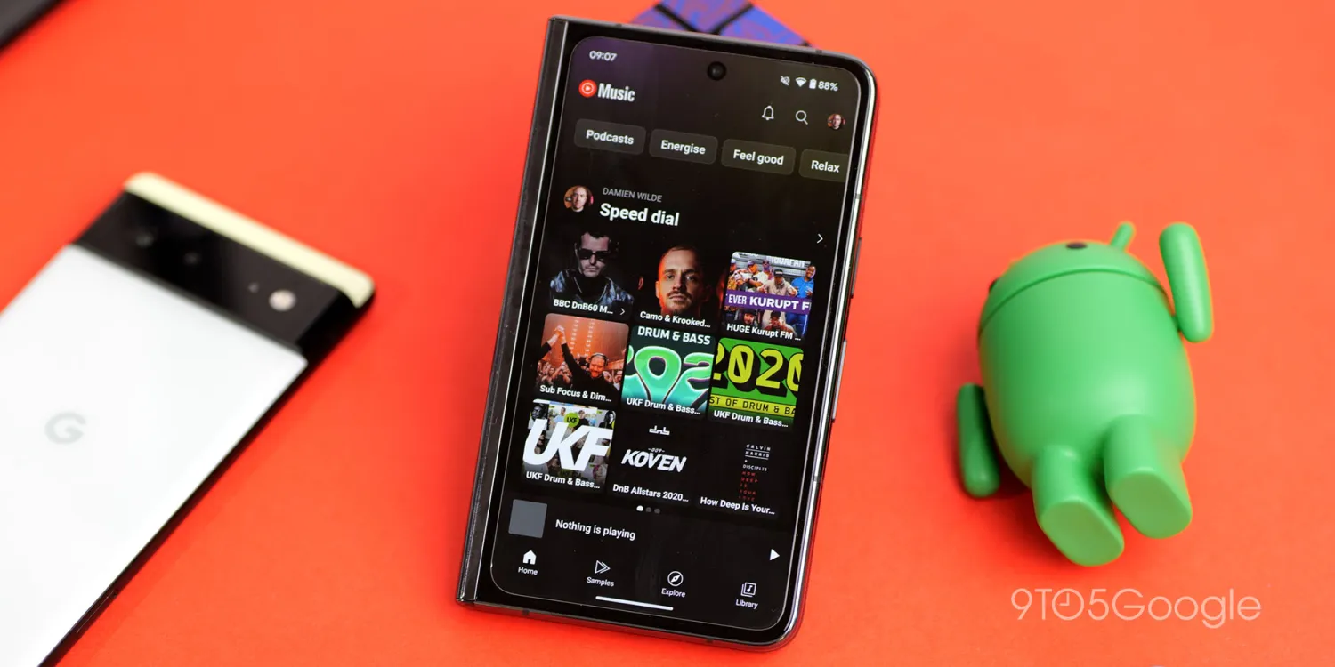 Funciones exclusivas de YouTube Music para los usuarios de Google Pixel Fold YouTube Music en los nuevos Google Pixel Fold: experiencia de uso
