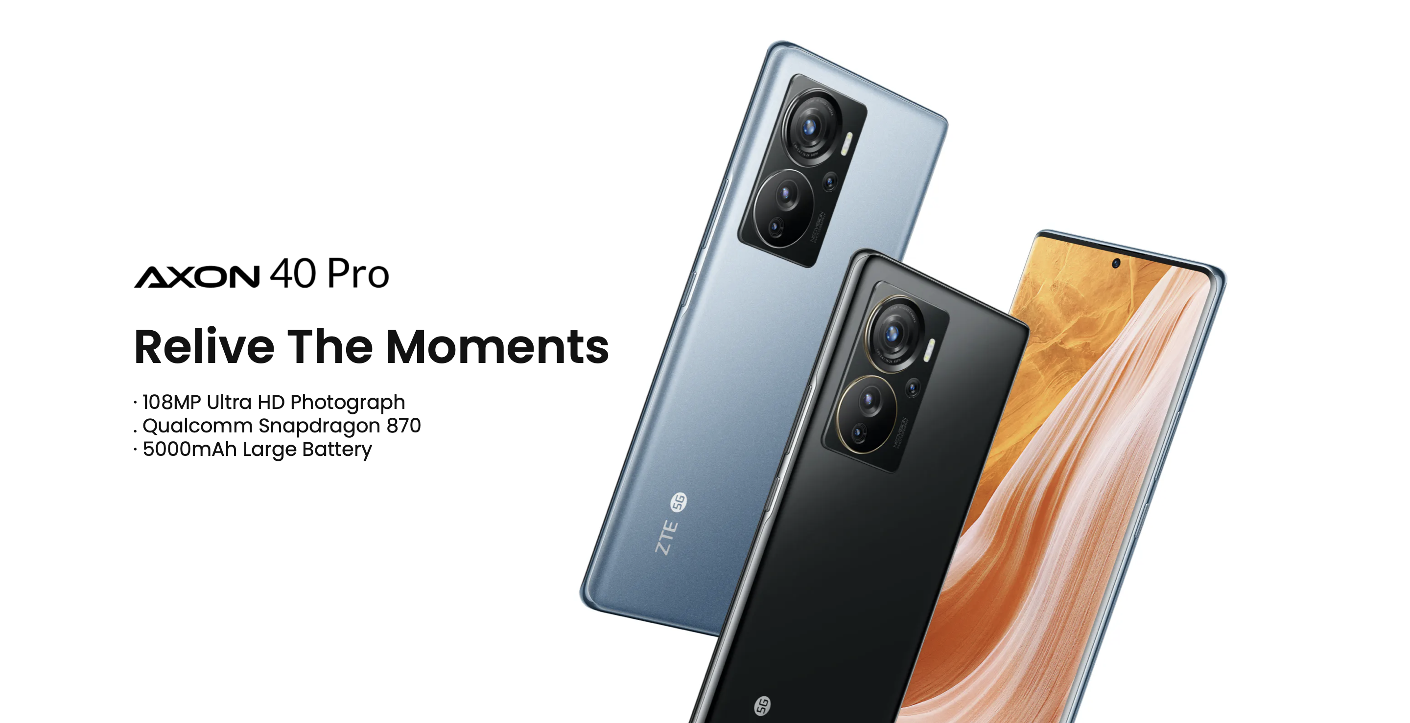 El ZTE Axon 40 Pro con chip Snapdragon 870, pantalla AMOLED de 144Hz y cámara de 108MP llega al mercado mundial El ZTE Axon 40 Pro con chip Snapdragon 870, pantalla AMOLED de 144Hz y cámara de 108MP llega al mercado mundial
