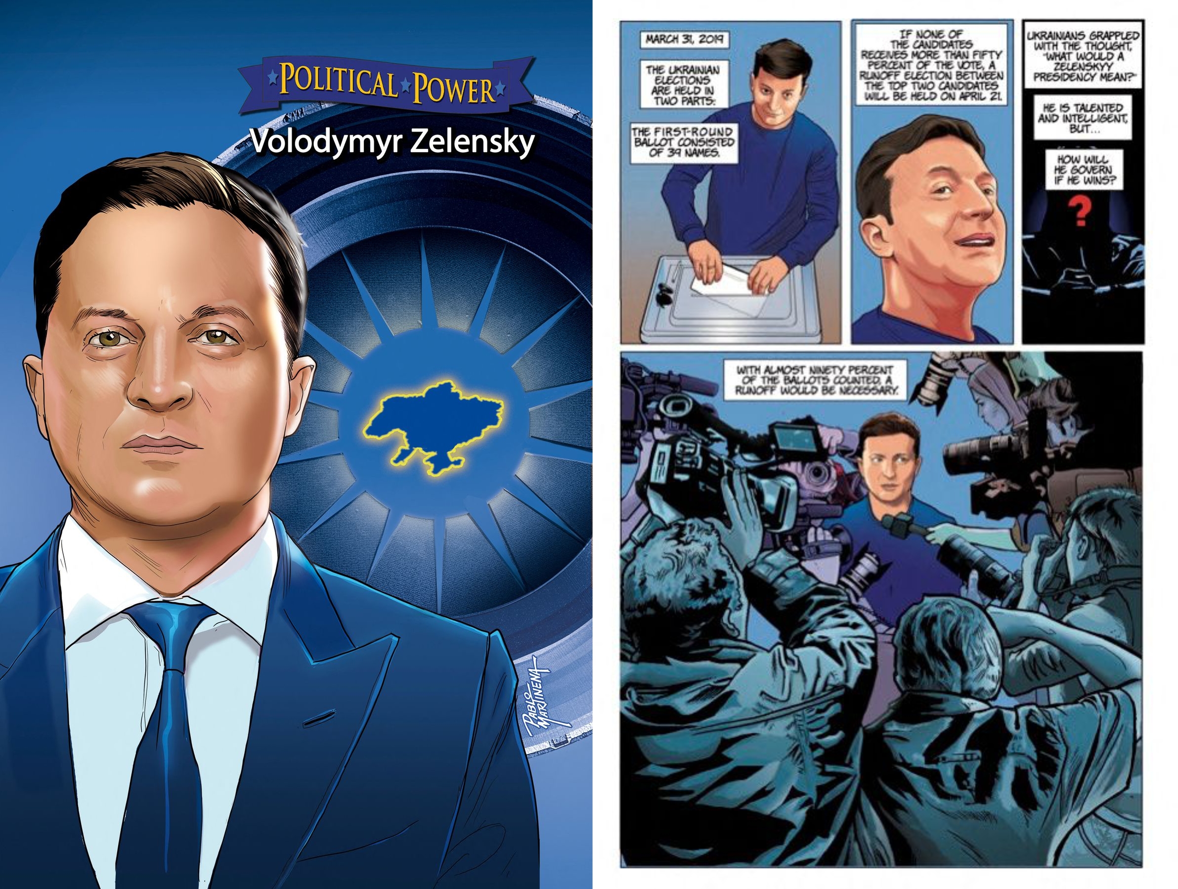 Familia, Kvartal 95, el Holocausto y las elecciones de 2019: se estrenó en EE. UU. una historieta biográfica sobre Vladimir Zelensky Familia, Kvartal 95, el Holocausto y las elecciones de 2019: se estrenó en EE. UU. una historieta biográfica sobre Vladimir Zelensky