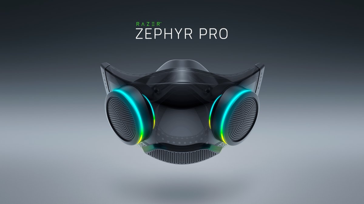Razer presentó el protector facial Zephyr Pro, ahora también con altavoz, pero una vez y media más caro Razer presentó el protector facial Zephyr Pro, ahora también con altavoz, pero una vez y media más caro
