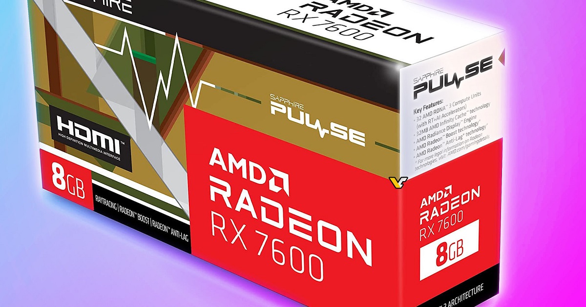 AMD Radeon RX 7600 a 269 dólares será la tarjeta gráfica de nueva generación más barata AMD Radeon RX 7600 a 269 dólares será la tarjeta gráfica de nueva generación más barata