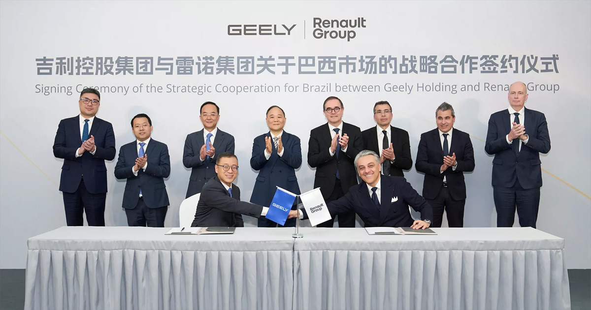 Un acuerdo firmado: cómo Renault y Geely cambiarán la industria del automóvil Renault y Geely unen sus fuerzas en un nuevo acuerdo