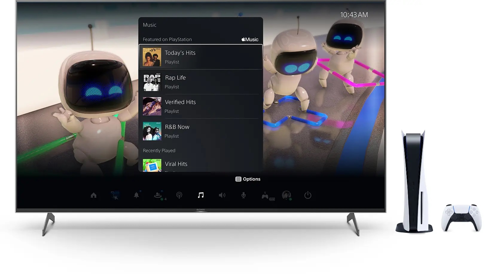 PlayStation 5 es la primera videoconsola con integración total con Apple Music PlayStation 5 es la primera videoconsola con integración total con Apple Music