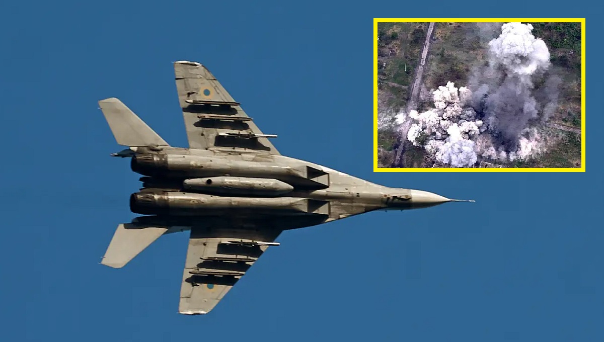 Las Fuerzas Armadas ucranianas muestran un vídeo inédito sobre el uso de bombas inteligentes estadounidenses JDAM Las Fuerzas Armadas ucranianas muestran un vídeo inédito sobre el uso de bombas inteligentes estadounidenses JDAM