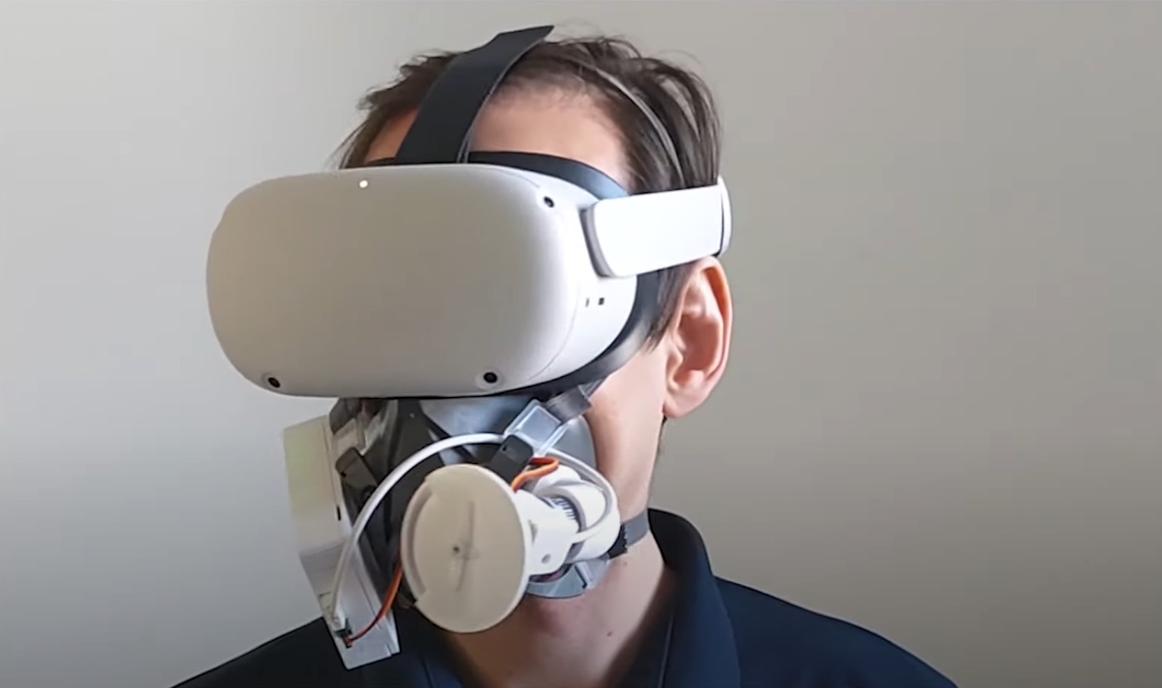 Investigadores fabricaron una máscara que simula la asfixia en realidad virtual
