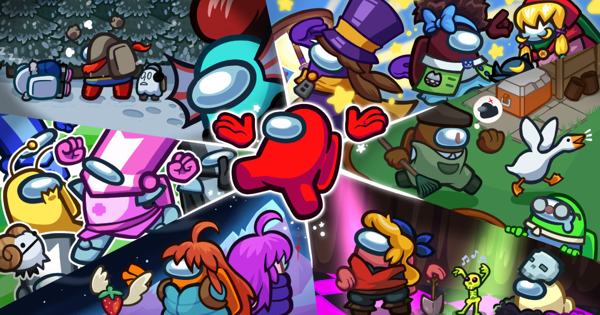 Among Us lanza una colaboración con 6 juegos indie: los jugadores podrán conseguir objetos temáticos hasta el 28 de febrero Among Us lanza una colaboración con 6 juegos indie: los jugadores podrán conseguir objetos temáticos hasta el 28 de febrero