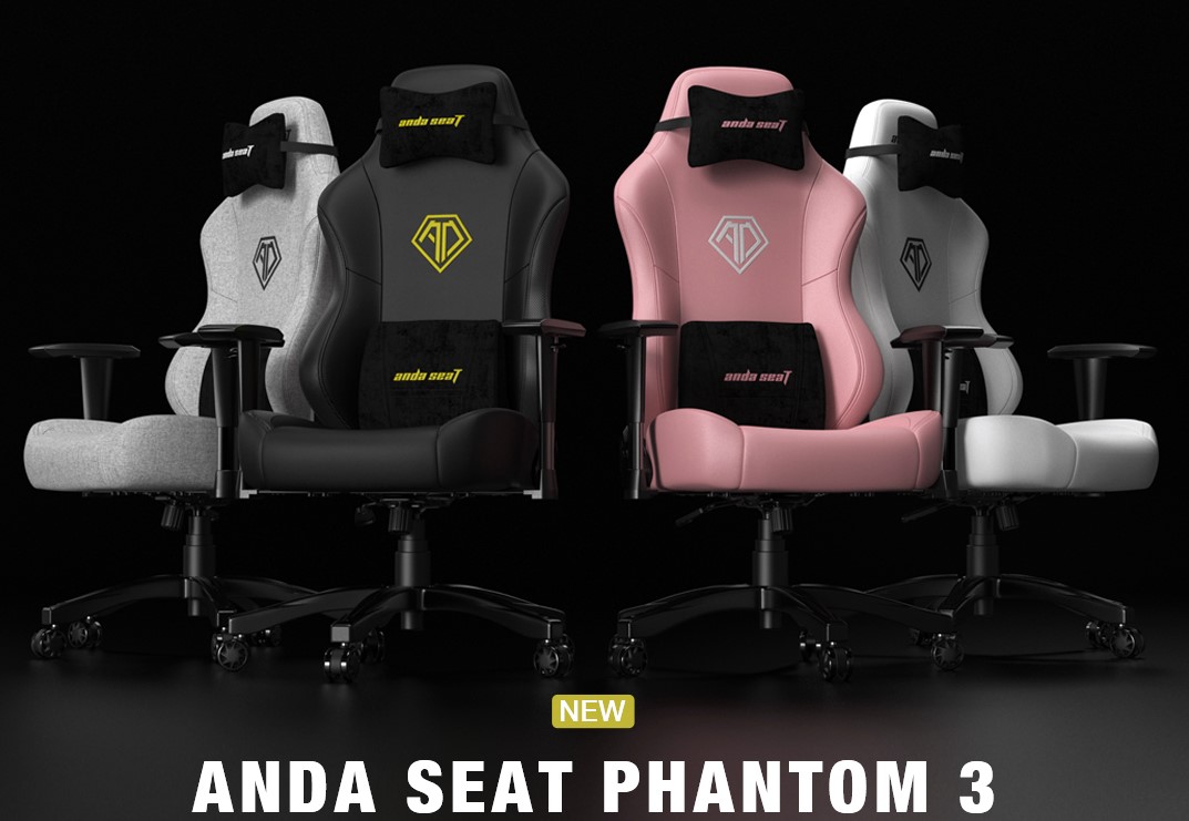 Anda Seat lanza la venta de la silla para jugadores Phantom 3 en Ucrania. Anda Seat lanza la venta de la silla para jugadores Phantom 3 en Ucrania.