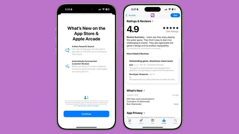 Cómo Apple utiliza IA para crear resúmenes de reseñas en el nuevo iOS 18.4
