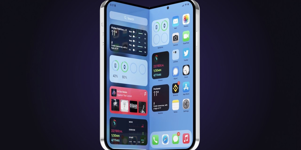 El primer iPhone plegable podría contar con tecnología de cámara por debajo de la pantalla El primer iPhone plegable podría contar con tecnología de cámara por debajo de la pantalla