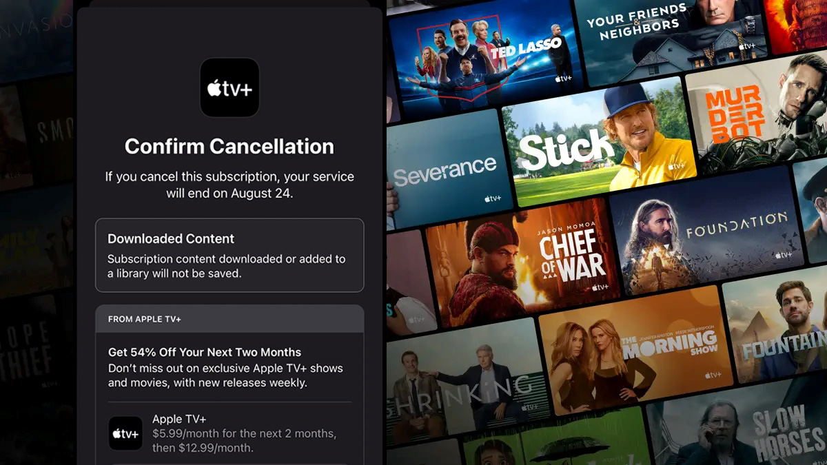 Cómo conseguir un 54% de descuento: deja el Apple TV+