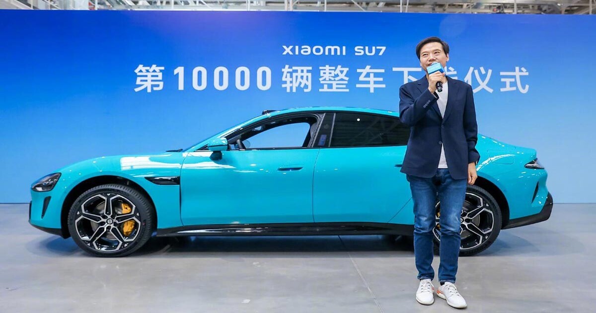 Xiaomi produjo 10.000 coches eléctricos SU7 en sólo 32 días Xiaomi produjo 10.000 coches eléctricos SU7 en sólo 32 días