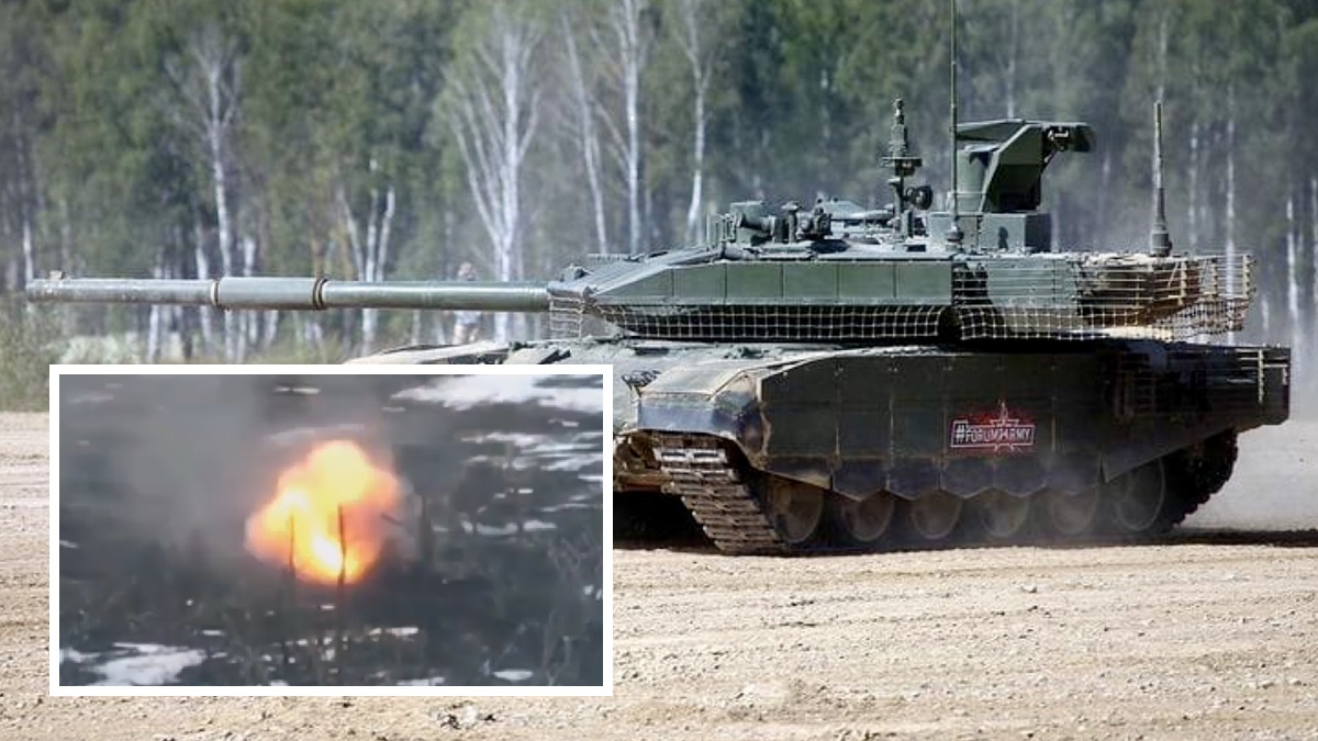 Las Fuerzas Armadas ucranianas destruyen otro tanque ruso mejorado T-90M Breakthrough valorado en 2 millones de dólares Las Fuerzas Armadas ucranianas destruyen otro tanque ruso mejorado T-90M Breakthrough valorado en 2 millones de dólares