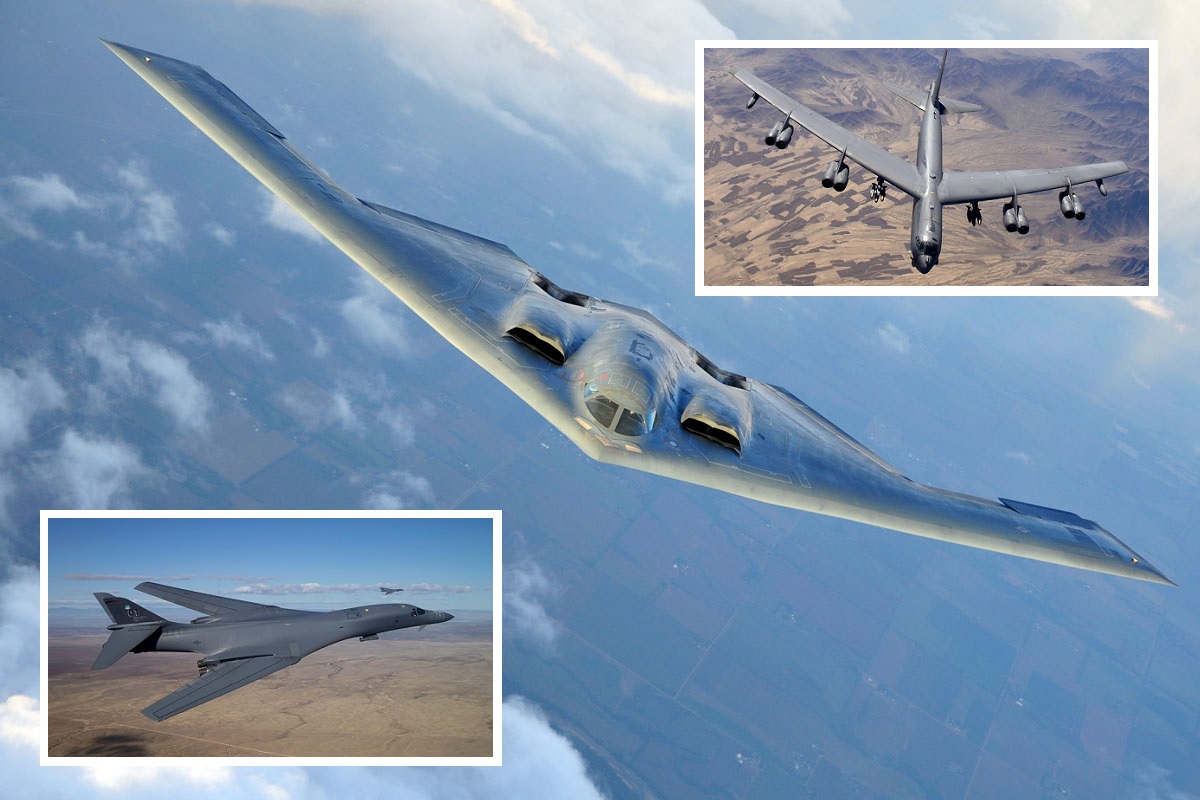 Estados Unidos redujo considerablemente el número de bombarderos estratégicos: sólo quedan 20 B-2 Spirit, 76 B-52 Stratofortress y 45 B-1B Lancer, cuya producción finalizó hace 20 años.