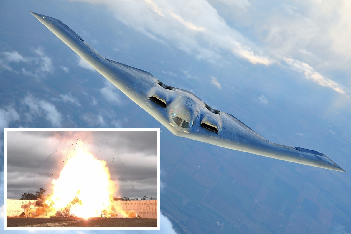 El bombardero nuclear B-2 Spirit recibirá la última bomba GBU-72/B de 2.300 kg para destruir búnkeres a gran profundidad El bombardero nuclear B-2 Spirit recibirá la última bomba GBU-72/B de 2.300 kg para destruir búnkeres a gran profundidad