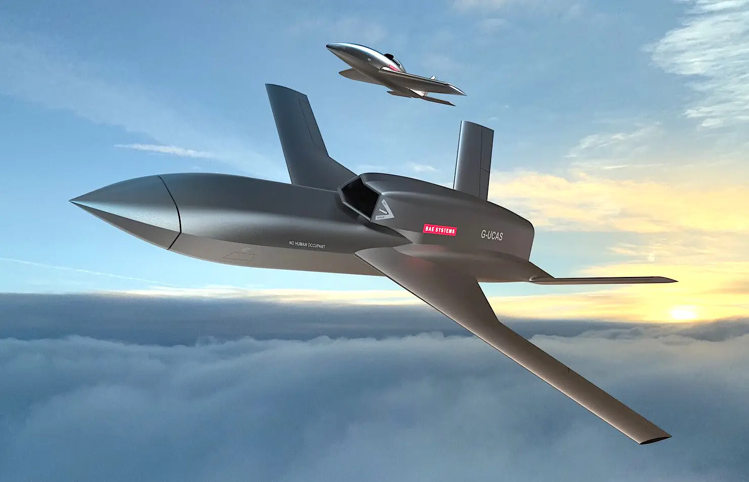 BAE Systems construye dos drones de ataque y reconocimiento con motores a reacción y velocidades de vuelo de hasta 926,1 km/h BAE Systems construye dos drones de ataque y reconocimiento con motores a reacción y velocidades de vuelo de hasta 926,1 km/h