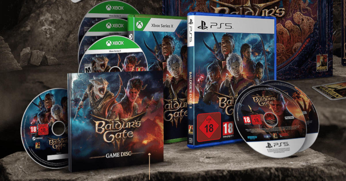 Ya es oficial: la versión física de Baldur's Gate III para las consolas de la serie Xbox ocupará 4 discos Ya es oficial: la versión física de Baldur's Gate III para las consolas de la serie Xbox ocupará 4 discos