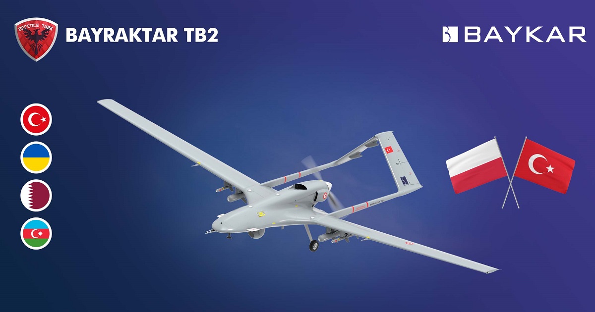 Dentro de unos días Polonia recibirá el primer lote de drones de ataque Bayraktar TB2 en virtud de un contrato de 270 millones de dólares Dentro de unos días Polonia recibirá el primer lote de drones de ataque Bayraktar TB2 en virtud de un contrato de 270 millones de dólares