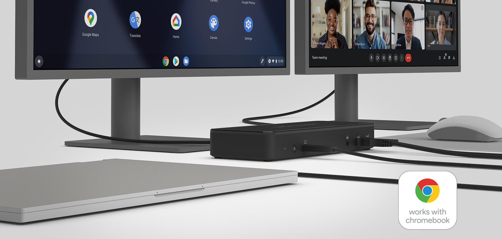 Belkin ha presentado una estación de acoplamiento de 14 puertos que está certificada para los portátiles con Chrome OS