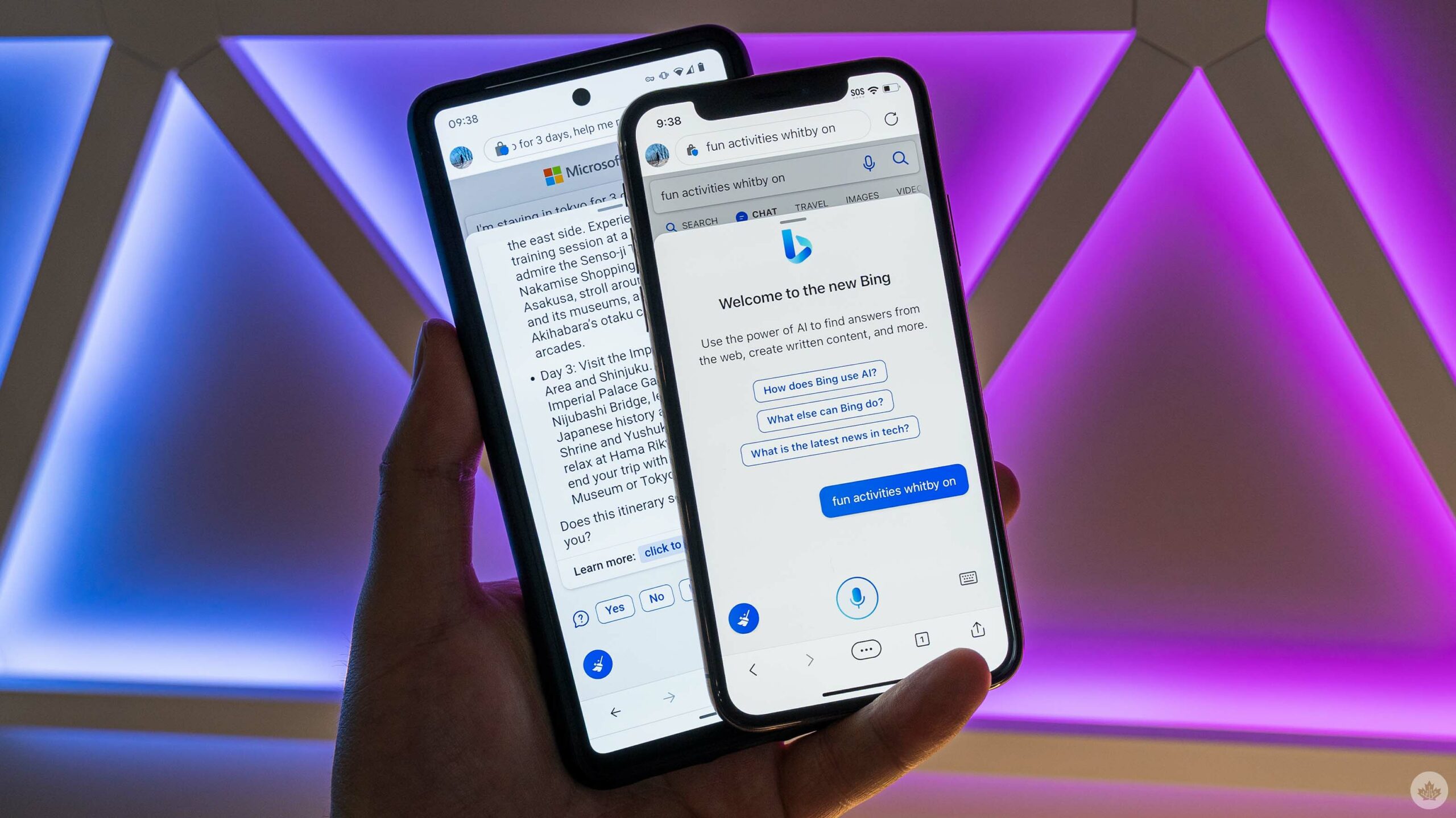 Bing Chat ya está disponible en dispositivos móviles, y puedes hablar con él Bing Chat ya está disponible en dispositivos móviles, y puedes hablar con él