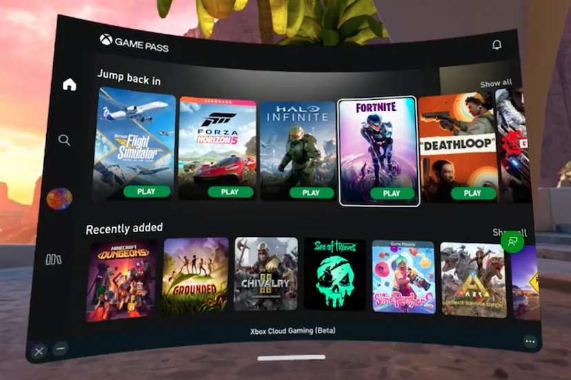 Xbox Cloud Gaming estará disponible en Meta Quest VR Xbox Cloud Gaming estará disponible en Meta Quest VR