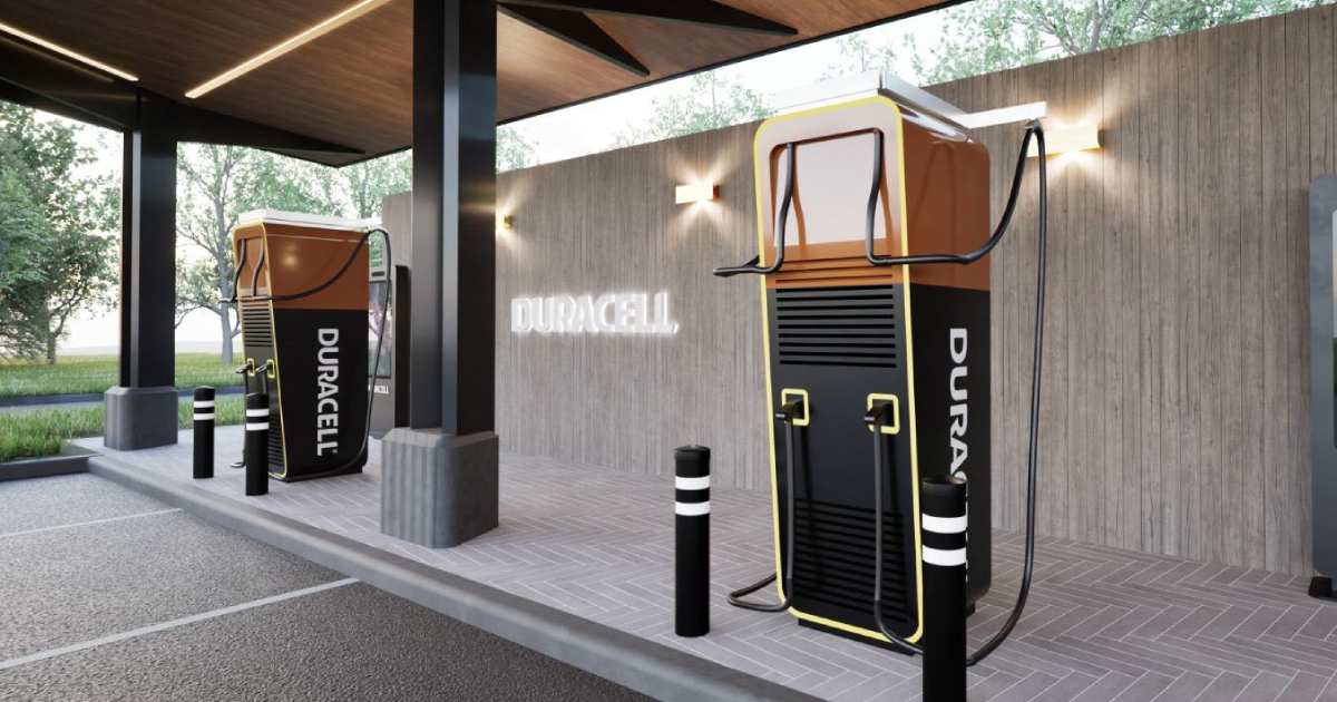 Del mundo de las baterías al mundo de los vehículos eléctricos: estaciones de carga de Duracell Duracell entra en el mercado de estaciones de carga para vehículos eléctricos