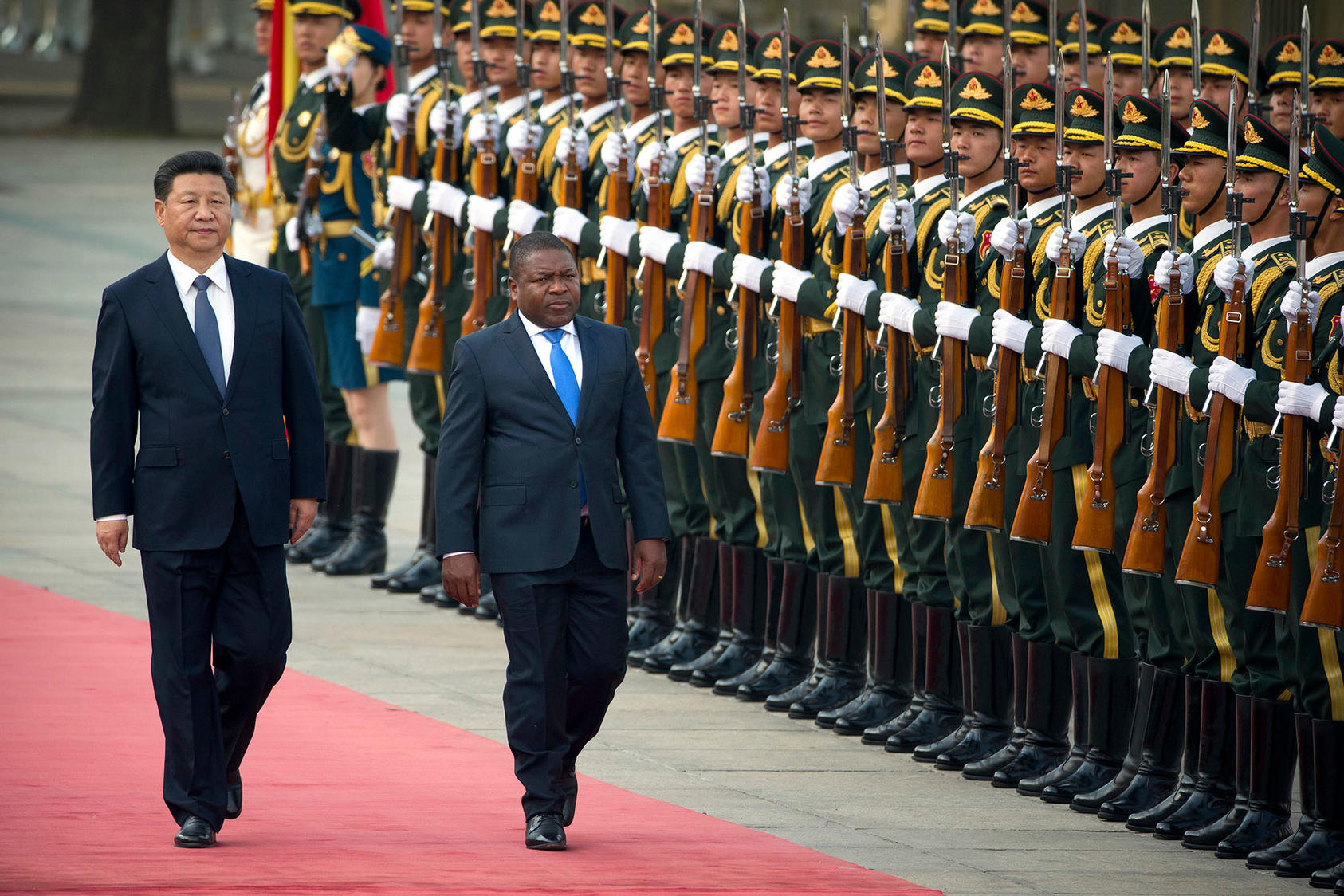 China "expulsó" a Rusia del mercado de armas africano China "expulsó" a Rusia del mercado de armas africano