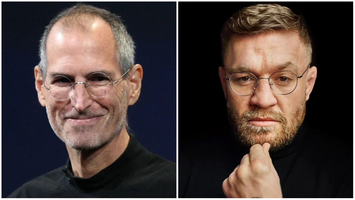 Conor McGregor se burla de Steve Jobs y de la presentación de Apple mientras promociona un whisky irlandés Conor McGregor se burla de Steve Jobs y de la presentación de Apple mientras promociona un whisky irlandés