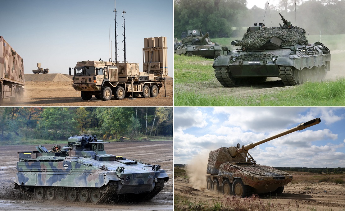 30 carros Leopard 1, 4 SLM IRIS-T, 20 vehículos blindados Marder y 18 obuses RCH 155 - Alemania prepara un paquete de ayuda de 2.950 millones de dólares para Ucrania 30 carros Leopard 1, 4 SLM IRIS-T, 20 vehículos blindados Marder y 18 obuses RCH 155 - Alemania prepara un paquete de ayuda de 2.950 millones de dólares para Ucrania