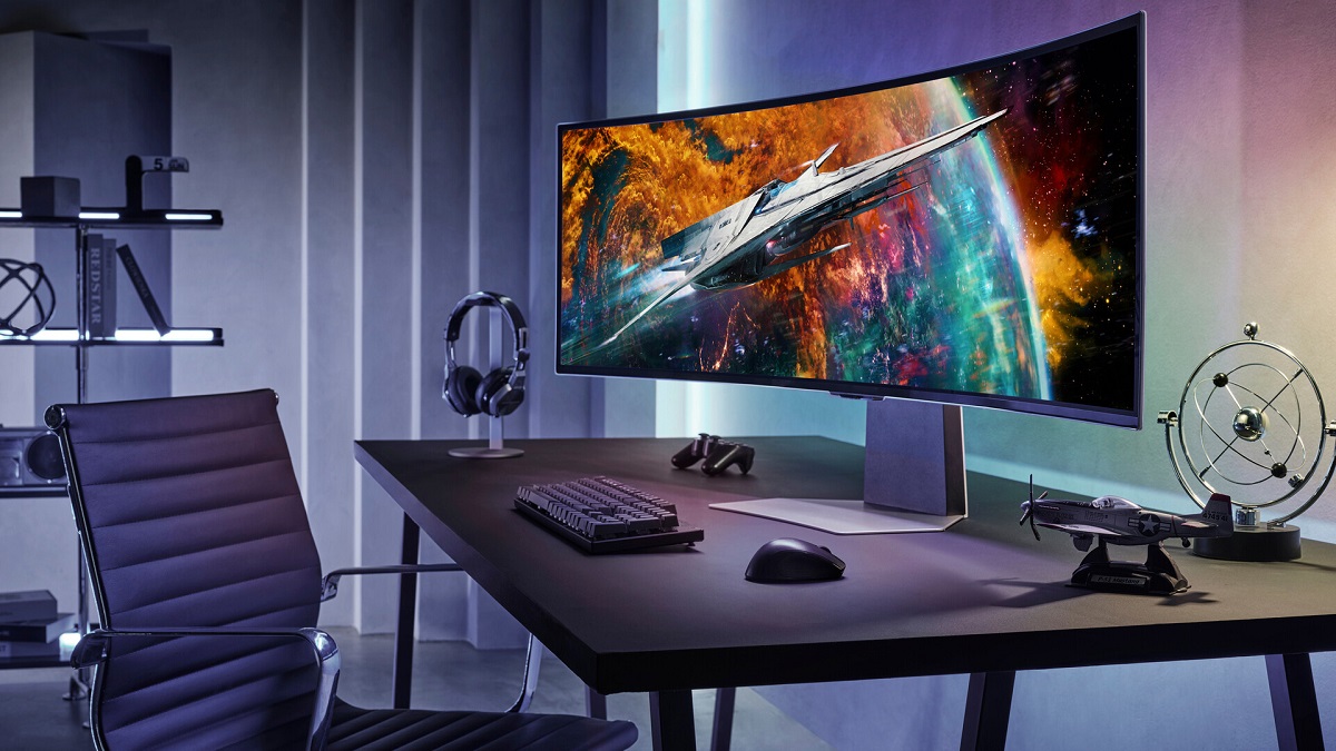 El enorme monitor curvo Samsung Odyssey Neo G9 G95NC está disponible para pedidos en EE.UU. y Europa con precios a partir de 2.500 $. El enorme monitor curvo Samsung Odyssey Neo G9 G95NC está disponible para pedidos en EE.UU. y Europa con precios a partir de 2.500 $.