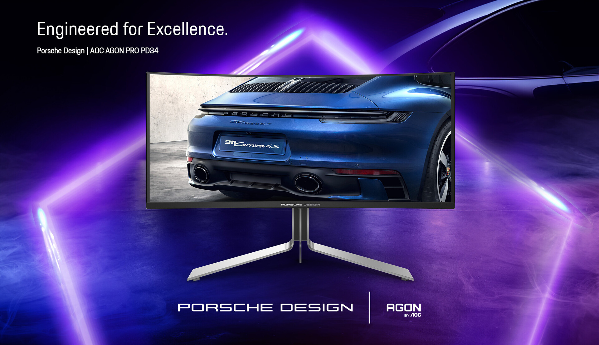 AGON PRO PD34: un nuevo monitor QD-OLED para juegos de AOC y Porsche Design basado en el diseño del Porsche 911 AGON PRO PD34: un nuevo monitor QD-OLED para juegos de AOC y Porsche Design basado en el diseño del Porsche 911