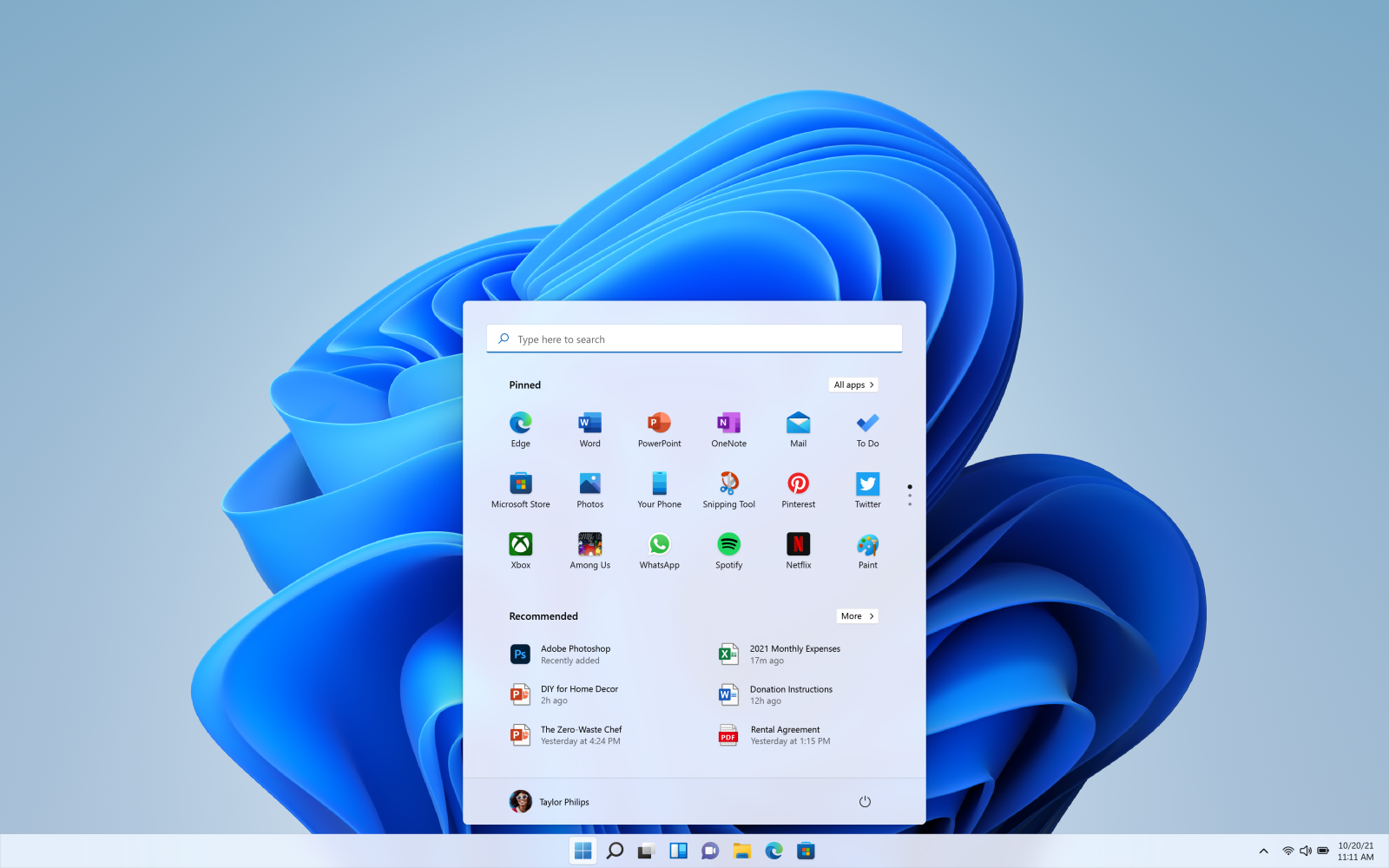 Vuelve la leyenda: el menú Inicio en el escritorio de Windows 11