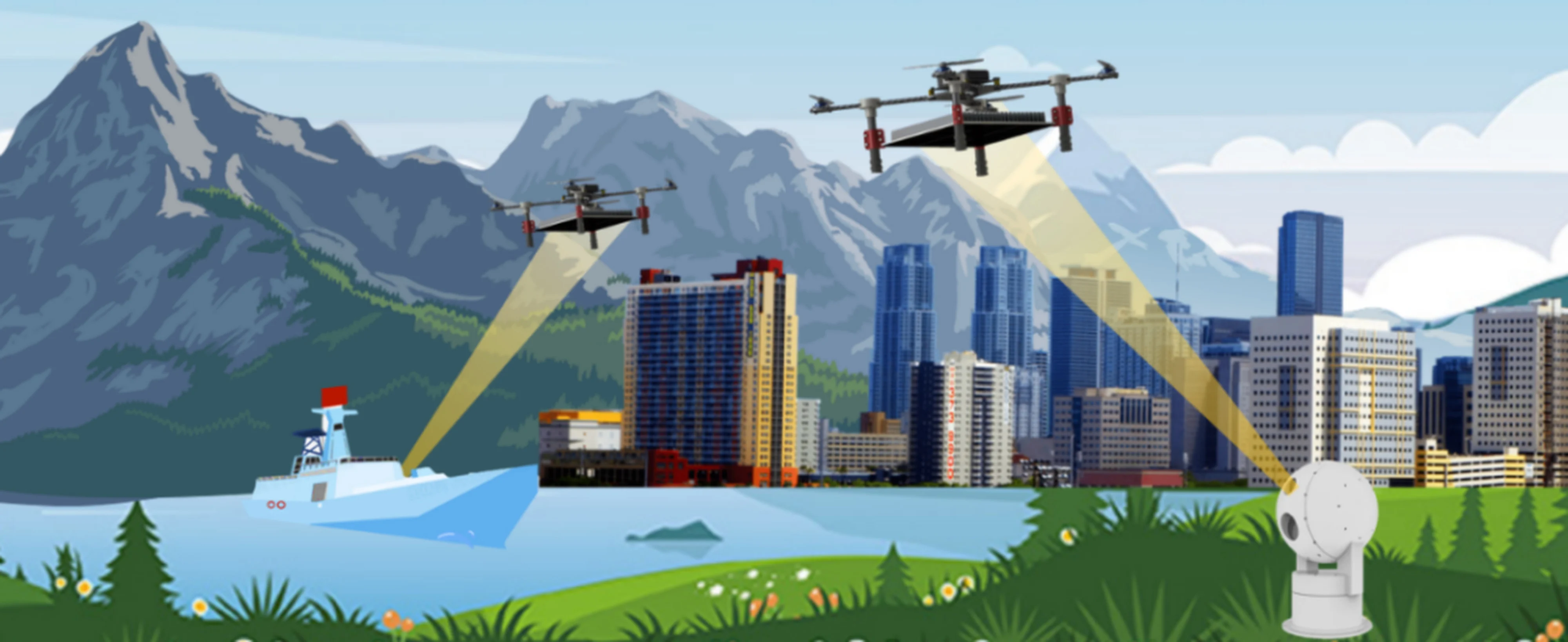Los drones pueden volar eternamente - Científicos chinos prueban un dron propulsado por láser Los drones pueden volar eternamente - Científicos chinos prueban un dron propulsado por láser