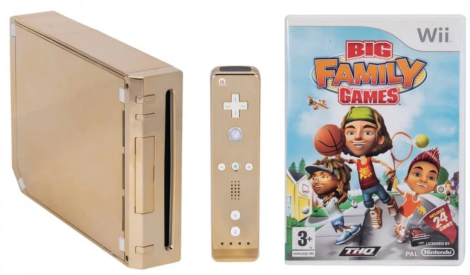 Ya puedes comprar la Wii dorada, que fue creada para la Reina de Gran Bretaña Ya puedes comprar la Wii dorada, que fue creada para la Reina de Gran Bretaña