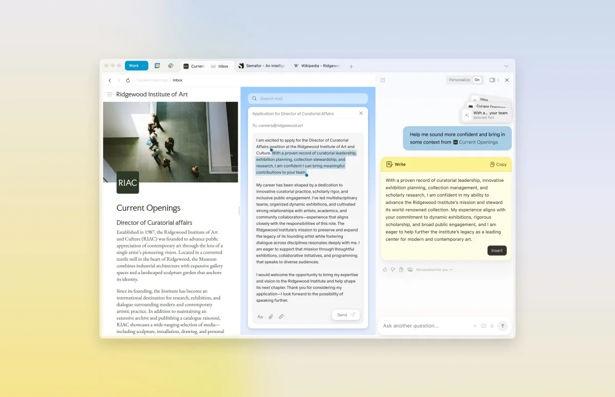 Desbloqueando el potencial de Dia: nuevas funciones impulsadas por IA Una rápida mirada a Dia: funciones de IA en acción