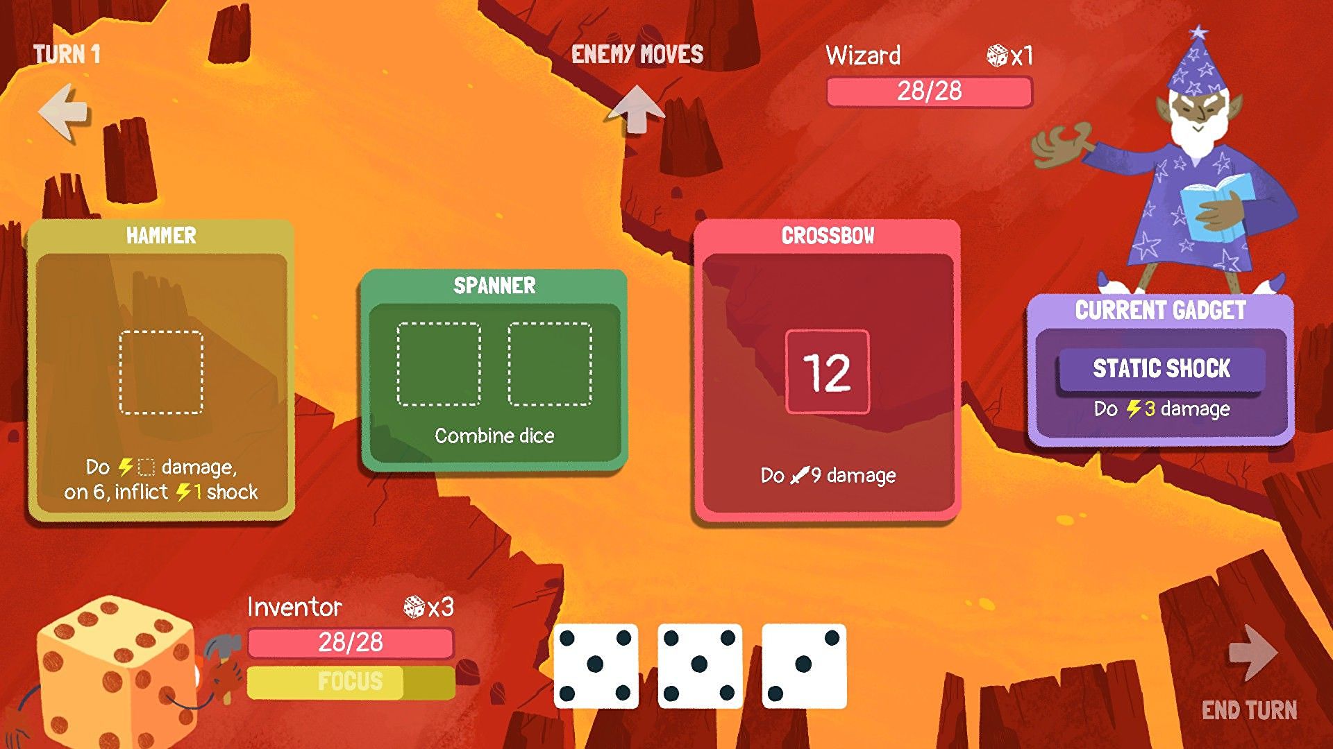 Dicey Dungeons del creador VVVVVV está disponible en teléfonos con DLC gratuito