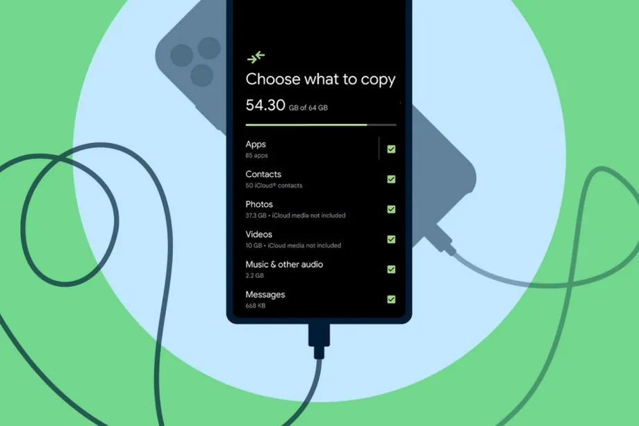 La aplicación Google Switch to Android iPhone ahora funciona con cualquier teléfono con Android 12 La aplicación Google Switch to Android iPhone ahora funciona con cualquier teléfono con Android 12