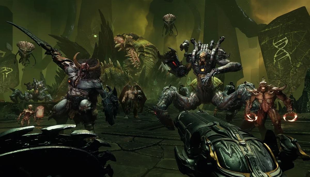 El nuevo póster de DOOM: Las Edades Oscuras es un regreso a las edades oscuras